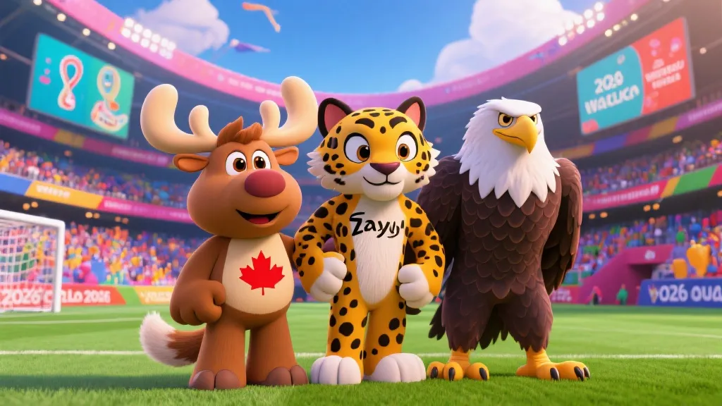 揭秘2026世界杯吉祥物：Maple、Zayu与Clutch背后的文化密码与狂欢寓意